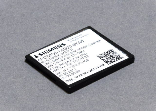SIEMENS 6FC5850-1XG20-6YA0