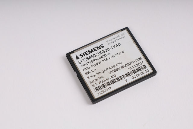 SIEMENS 6FC5850-3XG20-1YA0
