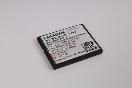 SIEMENS 6FC5850-3XG21-5YA0
