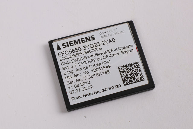 SIEMENS 6FC5850-3YG23-2YA0