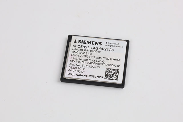 SIEMENS 6FC5851-1XG44-2YA0