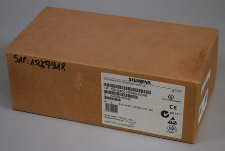 SIEMENS 6SE6400-0EN00-0AA0
