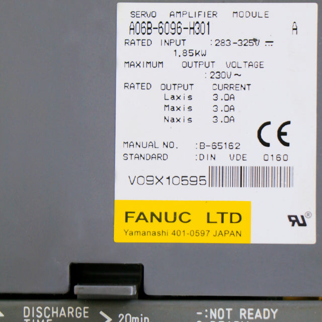 A06B-6096-H301 FANUC