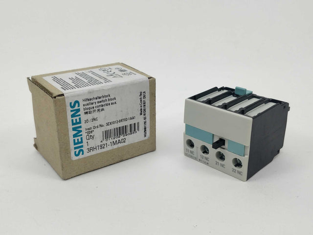 SIEMENS 3RH1921-1MA02