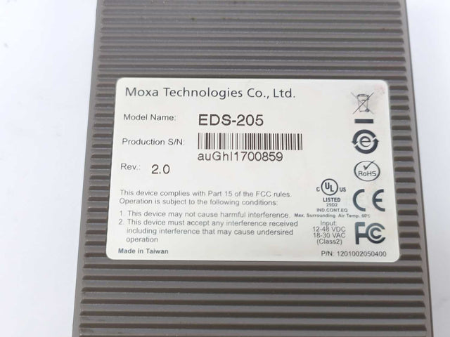 MOXA EDS205