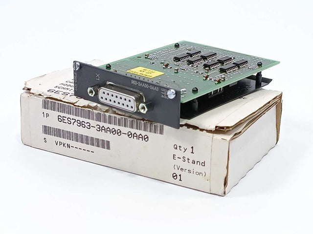 SIEMENS 6ES7963-3AA00-0AA0