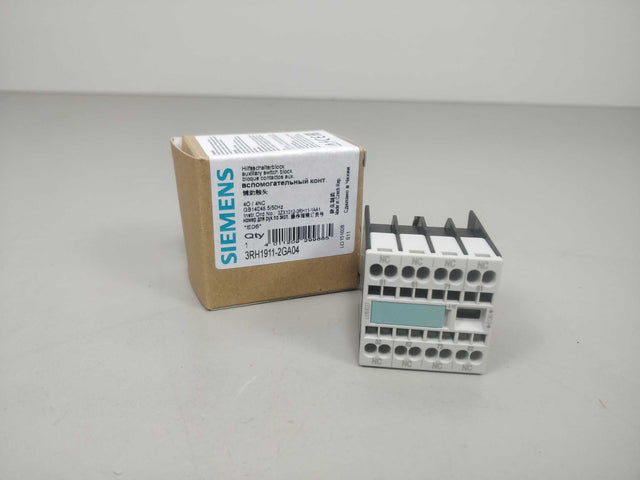 SIEMENS 3RH1911-2GA04 (NOVO)