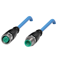 PEPPERL+FUCHS 306975-V1-G-N-4M-PUR-V1-G