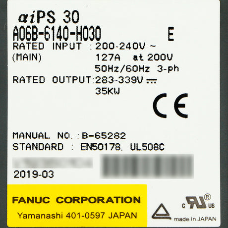 A06B-6140-H030 FANUC