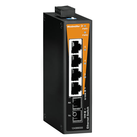 WEIDMULLER 1240890000-IE-SW-BL05-4TX-1SC