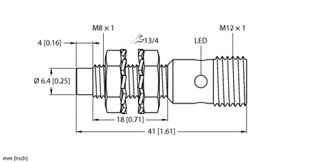 TURCK 4669660-NI3-EG08K-AP6X-H1341