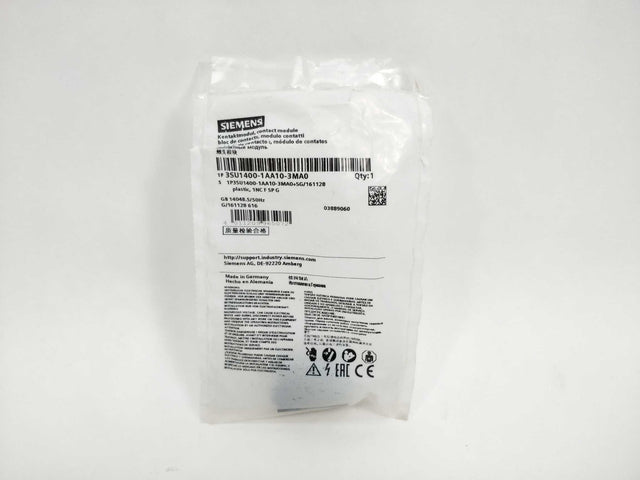SIEMENS 3SU1400-1AA10-3MA0