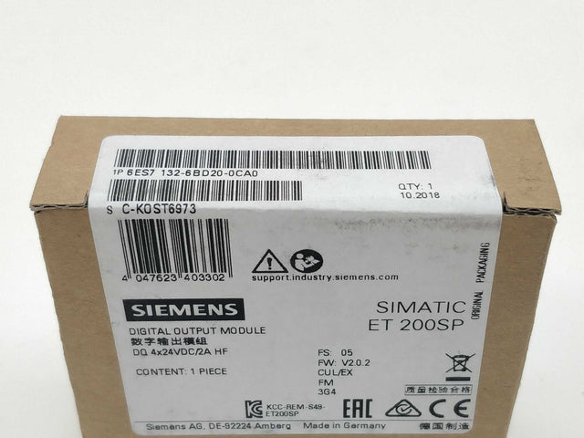 SIEMENS 6ES7132-6BD20-0CA0