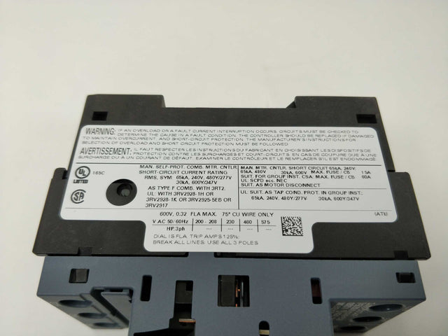 SIEMENS 3RV2021-0DA10