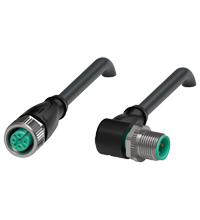 PEPPERL+FUCHS 287320-V1-G-BK1,3M-PUR-U5/ABG-V1-W