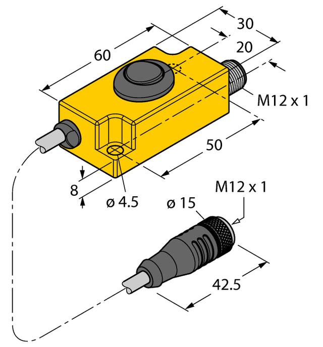 TURCK 6967114-TX1-Q20L60