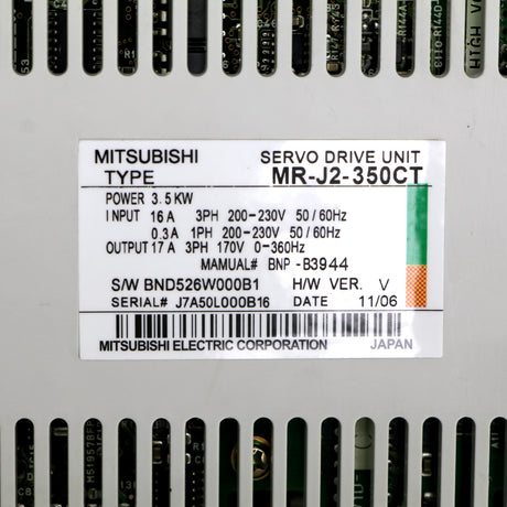 MR-J2-350CT MITSUBISHI