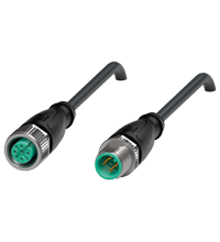 PEPPERL+FUCHS 240775100000-V1-G-BK8M-PUR-A-V1-G