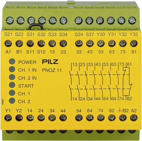 PILZ 774086-PNOZ11230-240VAC24VDC7N/O1N/C