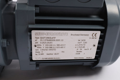 SEW EURODRIVE SA37DR63L4TF