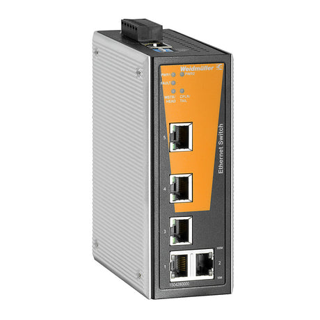 WEIDMULLER 1504280000-IE-SW-VL05M-5TX