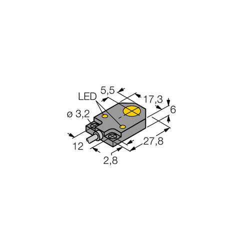 TURCK 1620100-BI3-Q06-AP6X2