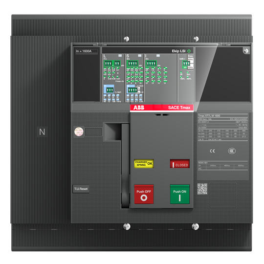 ABB 1SDA101660R1-XT7SM1250EkipDipLSIIn=1250A4pFF