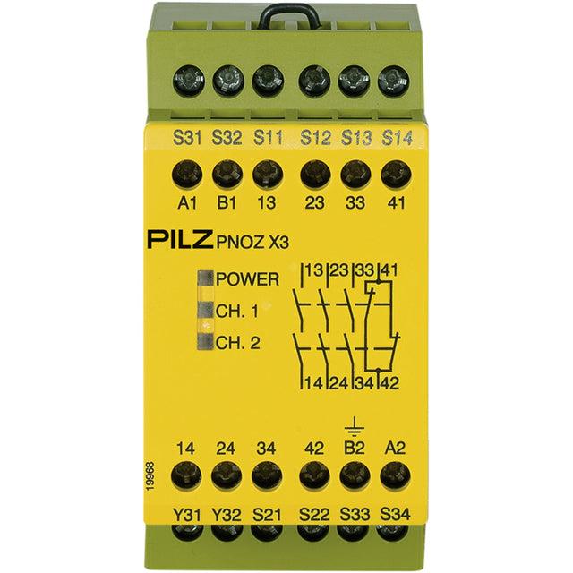 PILZ 774319-PNOZX3240VAC24VDC3N/O1N/C1SO