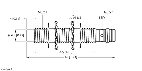 TURCK 4602850-NI3-EG08-AN6X-V1131
