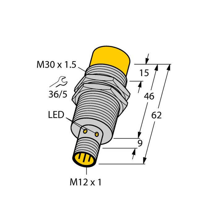 TURCK 1644635-NI30U-M30-AN6X-H1141