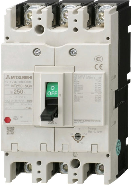 MITSUBISHI NF250-HEV3P125-250A