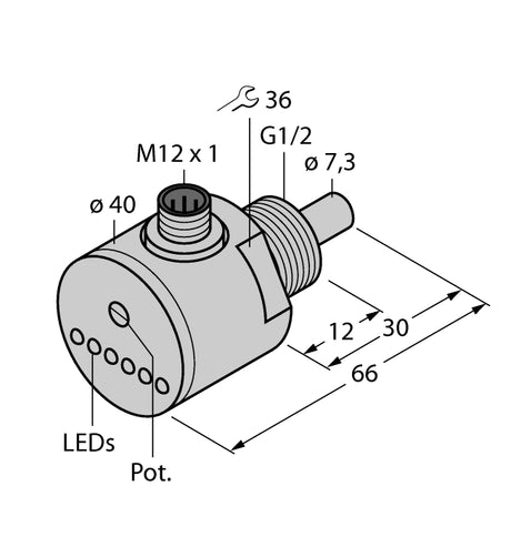 TURCK 6870004-FCS-G1/2A4-AP8X-H1141