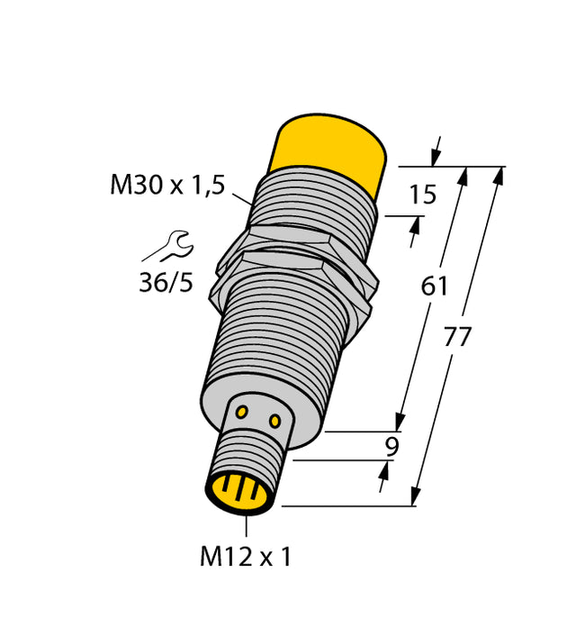 TURCK 1535564-NI15-M30E-LIU-H1141